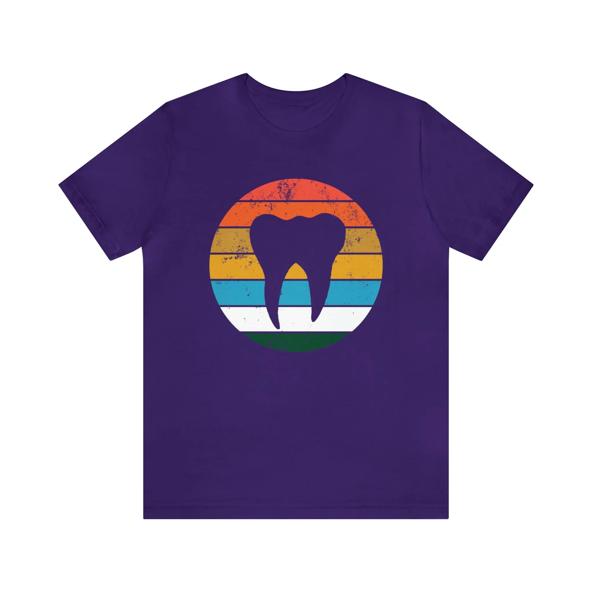 Retro Tooth Unisex Short Sleeve Tee