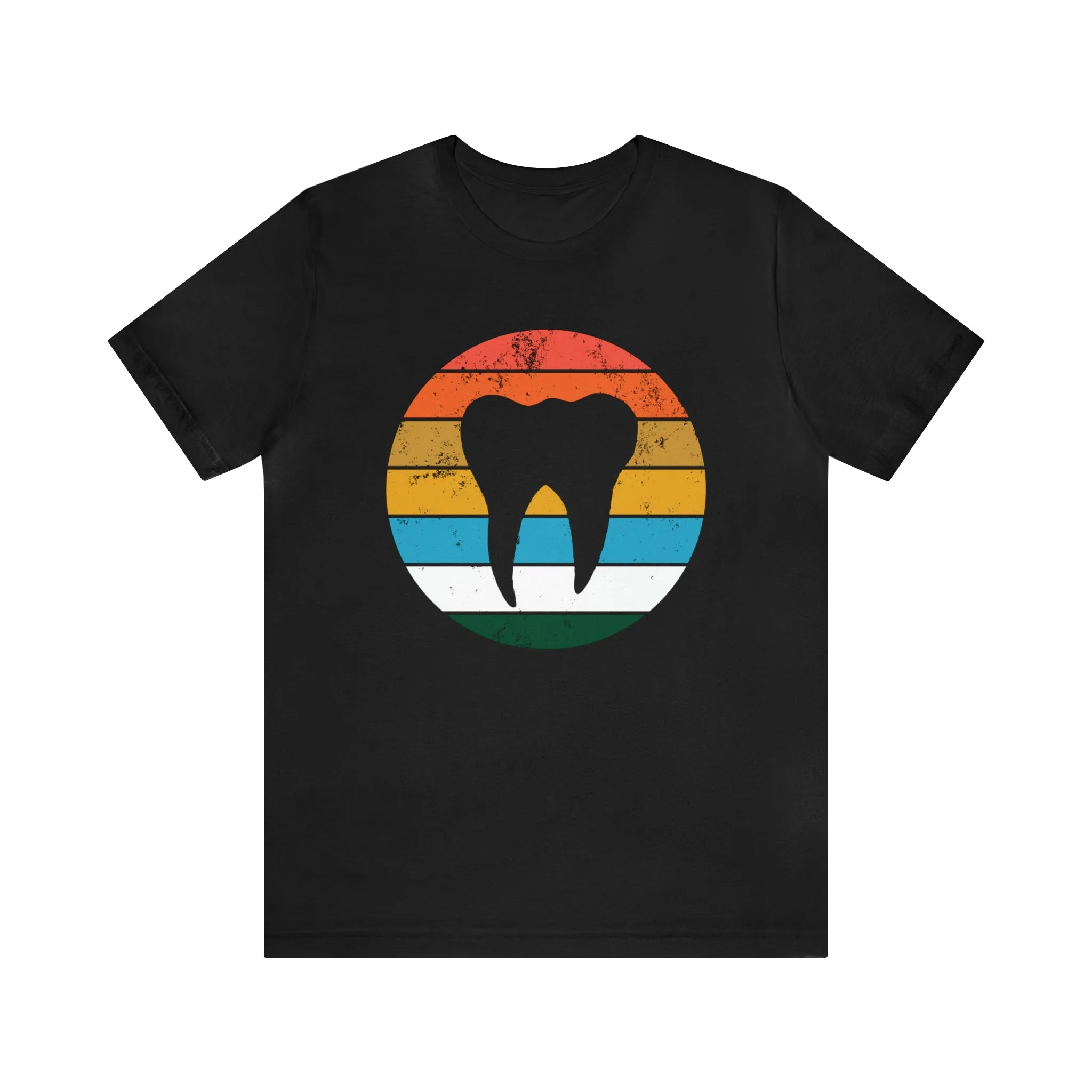 Retro Tooth Unisex Short Sleeve Tee