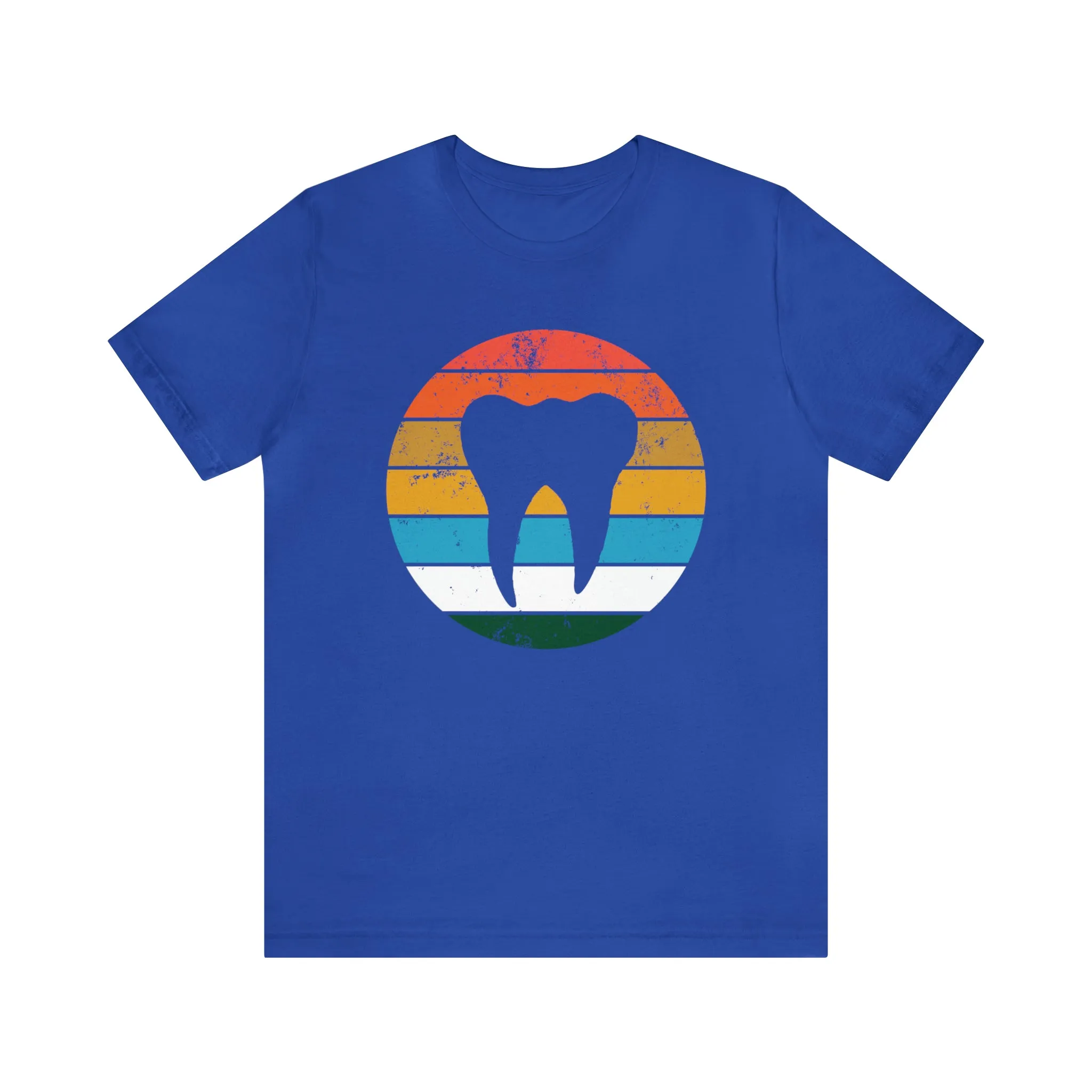 Retro Tooth Unisex Short Sleeve Tee