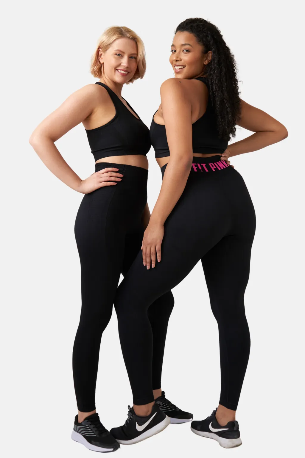 Seamless Compression Leggings V2 in Black