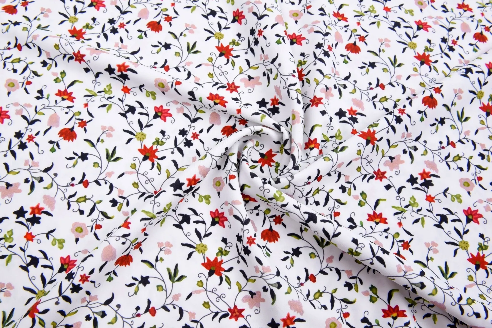 Spring Floral Print  Nylon Swimwear Fabric - WHWJH1172A