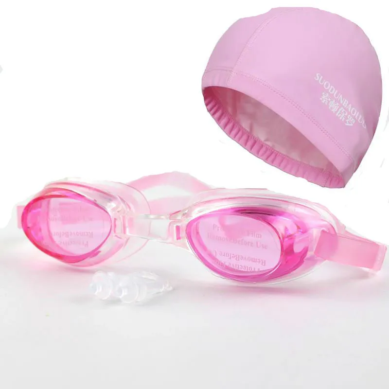 Swimming Goggles and Cap