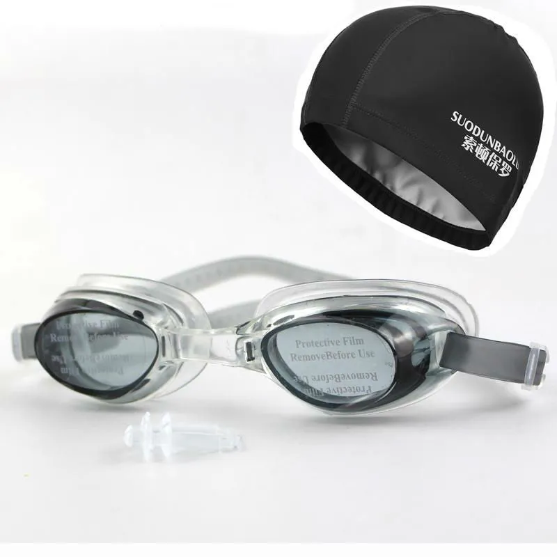 Swimming Goggles and Cap