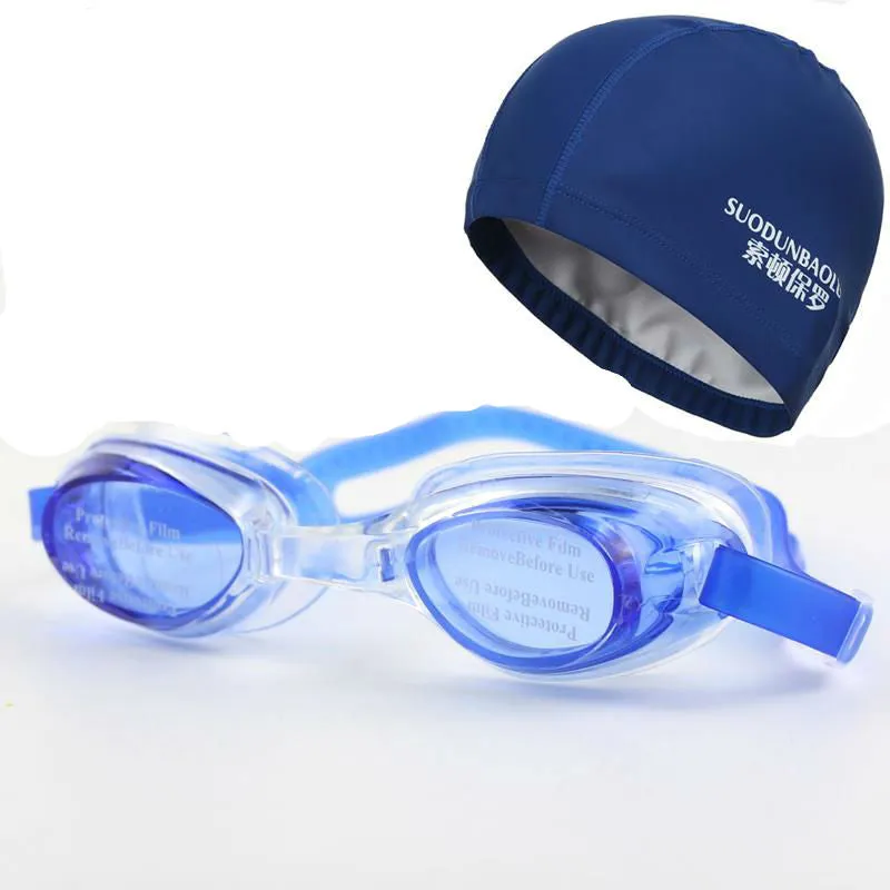 Swimming Goggles and Cap