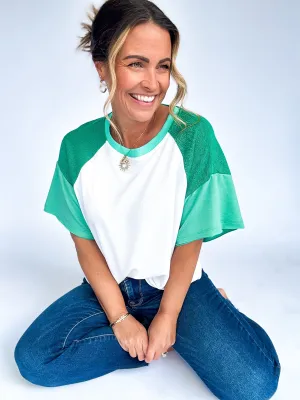 The Hailey Color Contrast Top